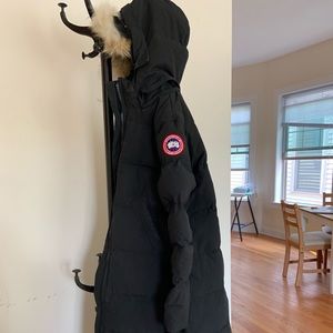 Longline Canada Goose Coat, Regular Fit Down Parka